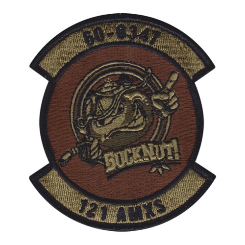 121 AMXS ANG Ohio Air National Guard U.S. Air Force Custom Patches