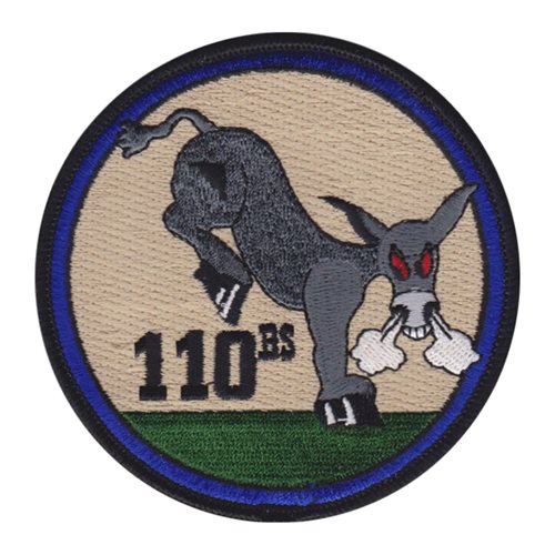 110 BS ANG Missouri Air National Guard U.S. Air Force Custom Patches