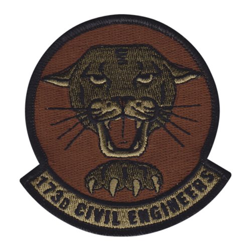 173 CES ANG Oregon Air National Guard U.S. Air Force Custom Patches