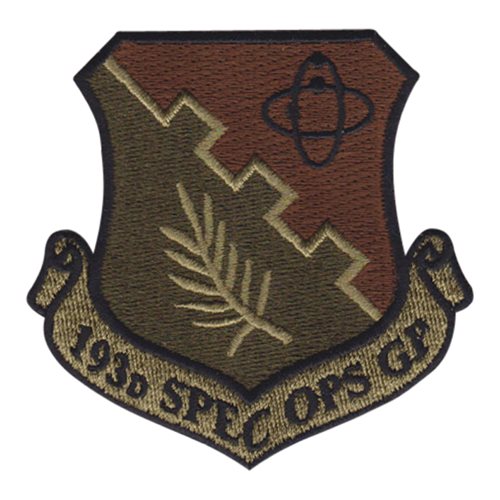 193 SOG ANG Pennsylvania Air National Guard U.S. Air Force Custom Patches
