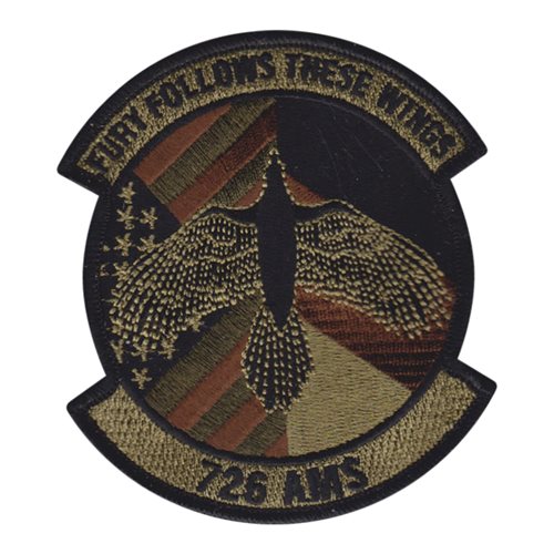 726 AMS Spangdahlem AB U.S. Air Force Custom Patches