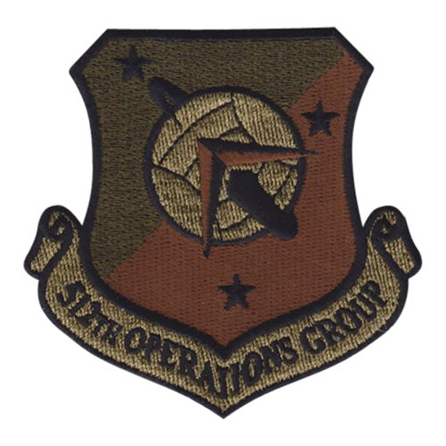 512 OG Dover AFB U.S. Air Force Custom Patches