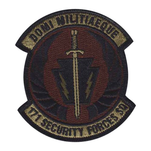 171 SFS ANG Pennsylvania Air National Guard U.S. Air Force Custom Patches