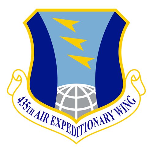 435 AEW Ramstein AB U.S. Air Force Custom Patches