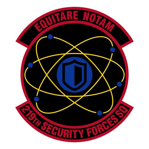 219 SFS ANG North Dakota Air National Guard U.S. Air Force Custom Patches