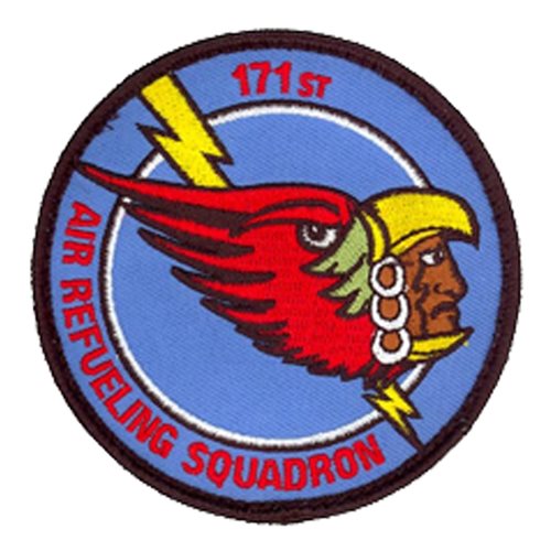 171 ARS ANG Michigan Air National Guard U.S. Air Force Custom Patches