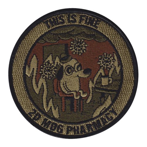 2 MDG Barksdale AFB, LA U.S. Air Force Custom Patches