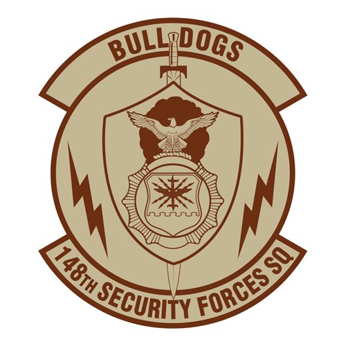 148 SFS ANG Minnesota Air National Guard U.S. Air Force Custom Patches