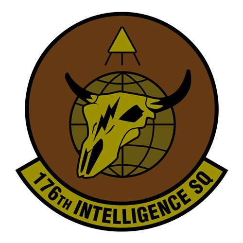 176 IS ANG North Dakota Air National Guard U.S. Air Force Custom Patches