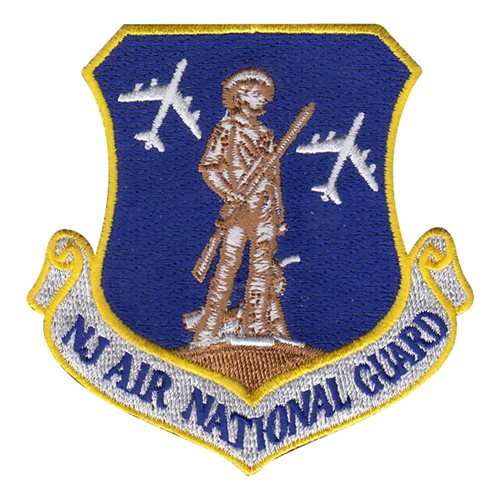 141 ARS ANG New Jersey Air National Guard U.S. Air Force Custom Patches