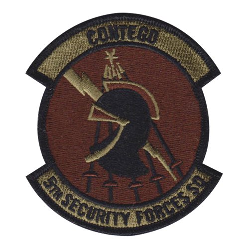 5 SFS Minot AFB, ND U.S. Air Force Custom Patches