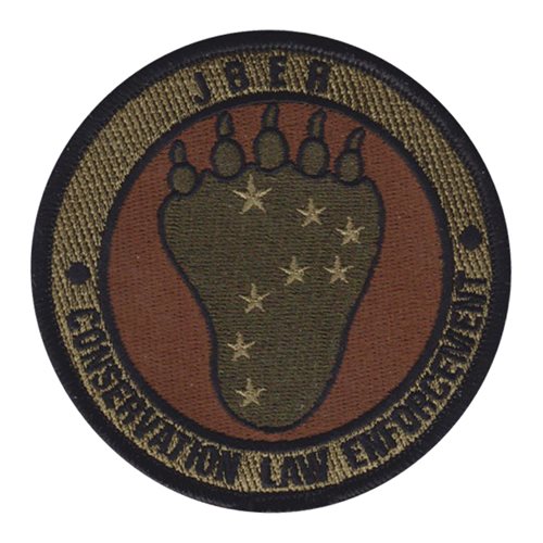 673 CES JBER U.S. Air Force Custom Patches