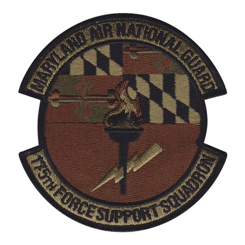 175 FSS ANG Maryland Air National Guard U.S. Air Force Custom Patches