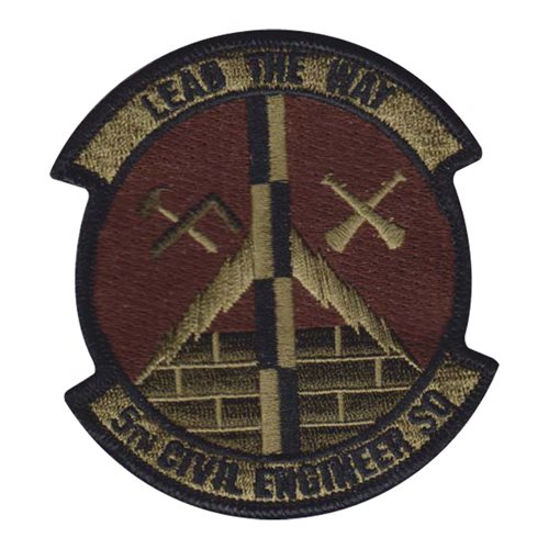 5 CES Minot AFB, ND U.S. Air Force Custom Patches