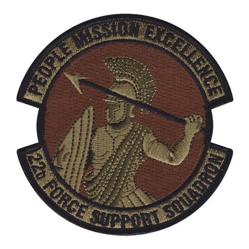 22 FSS McConnell AFB U.S. Air Force Custom Patches