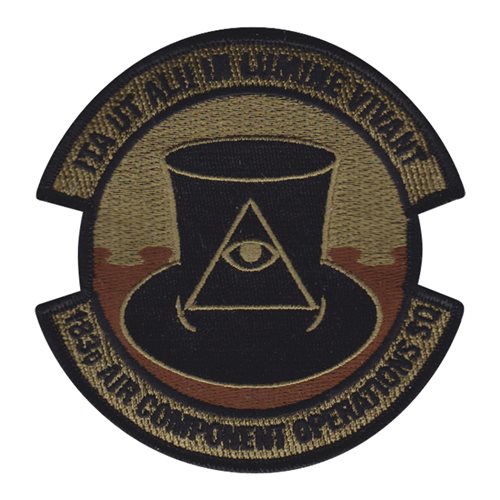 183 ACOS ANG Illinois Air National Guard U.S. Air Force Custom Patches