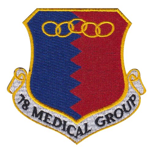 78 MDG Robins AFB, GA U.S. Air Force Custom Patches