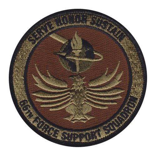 66 FSS Hanscom AFB U.S. Air Force Custom Patches