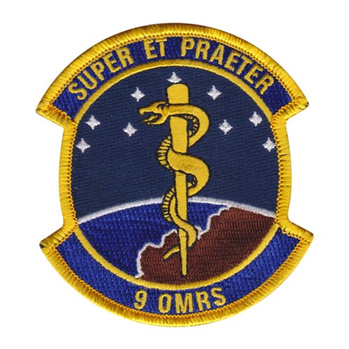 9 OMRS Beale AFB, CA U.S. Air Force Custom Patches
