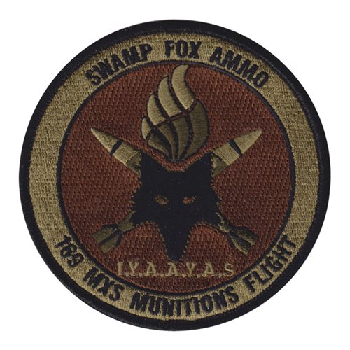 169 MXS ANG South Carolina Air National Guard U.S. Air Force Custom Patches