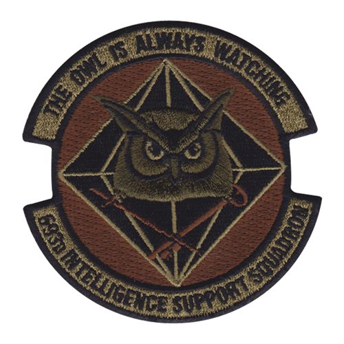 693 ISS Ramstein AB U.S. Air Force Custom Patches