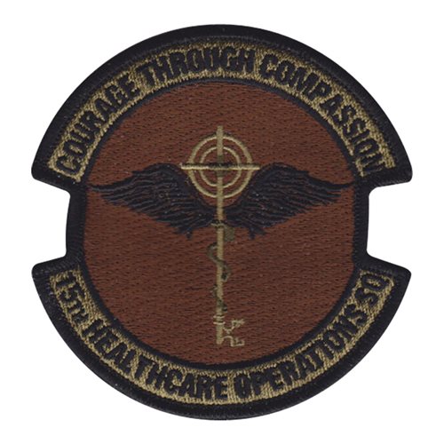 15 HCOS Hickam AFB, HI U.S. Air Force Custom Patches