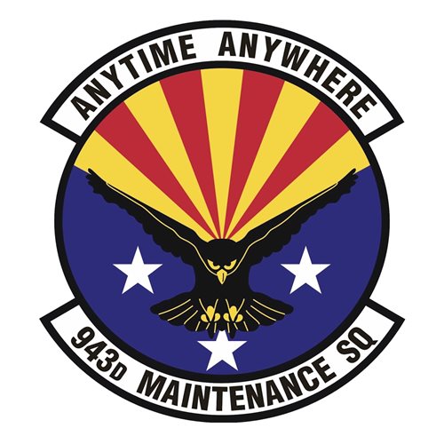 943 MXS Davis-Monthan AFB U.S. Air Force Custom Patches
