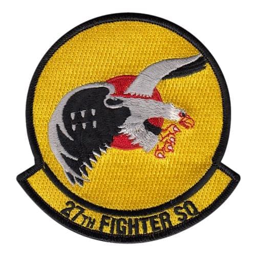 27 FS Langley AFB, VA U.S. Air Force Custom Patches