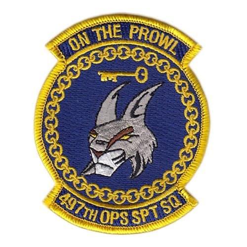 497 OSS Langley AFB, VA U.S. Air Force Custom Patches