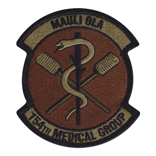 154 MDG ANG Hawaii Air National Guard U.S. Air Force Custom Patches