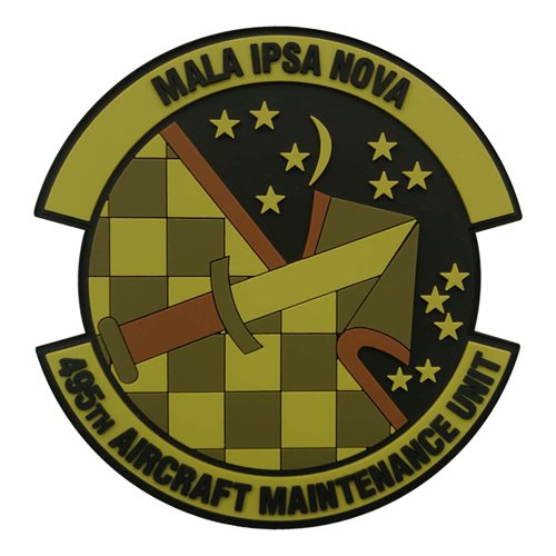 495 AMU RAF Lakenheath, UK U.S. Air Force Custom Patches