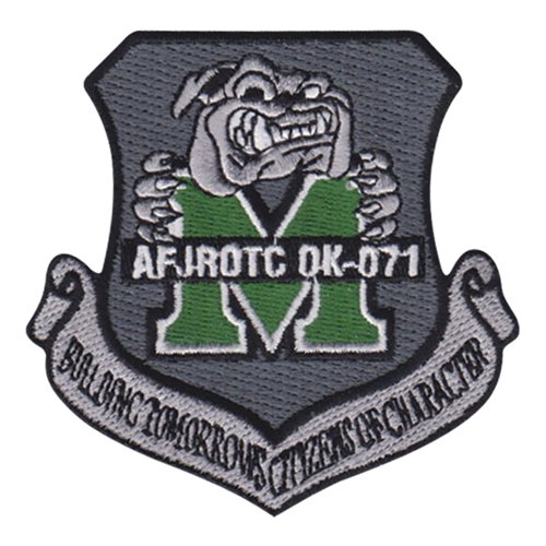 AFJROTC OK-071 Muskogee High School High School JROTC Custom Patches