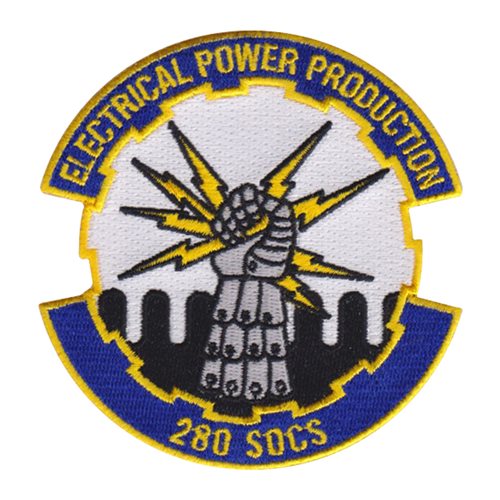 280 SOCS ANG Alabama Air National Guard U.S. Air Force Custom Patches