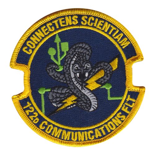 122 CF ANG Indiana Air National Guard U.S. Air Force Custom Patches