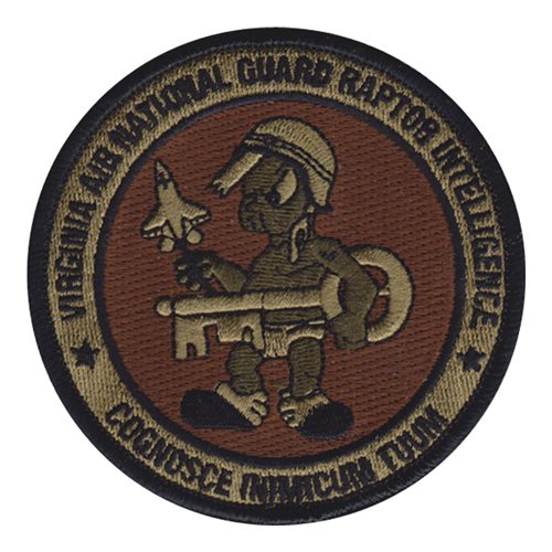 192 OSS ANG Virginia Air National Guard U.S. Air Force Custom Patches