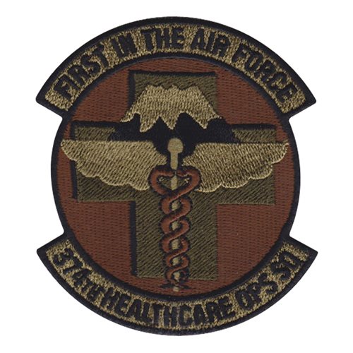 374 HCOS Yokota AB U.S. Air Force Custom Patches