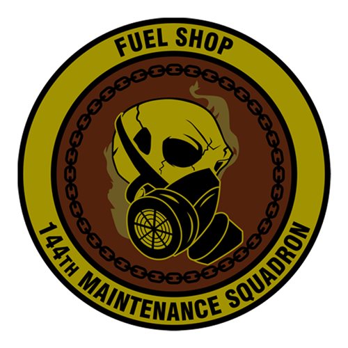 144 MXS ANG California Air National Guard U.S. Air Force Custom Patches