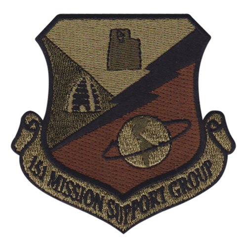 151 MSG ANG Utah Air National Guard U.S. Air Force Custom Patches