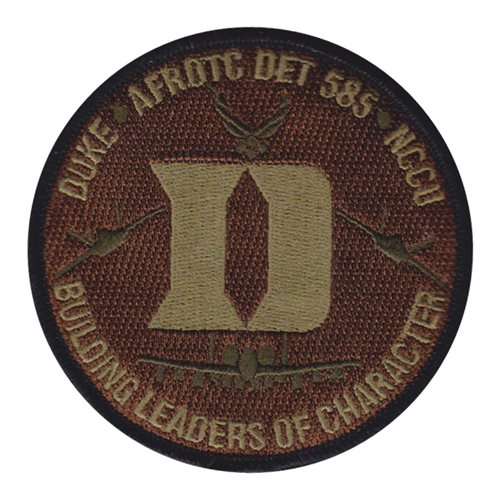 AFROTC Detachment 585 Duke University Air Force ROTC ROTC and College Patches Custom Patches
