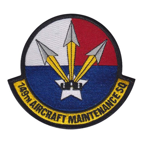 149 AMXS ANG Texas Air National Guard U.S. Air Force Custom Patches
