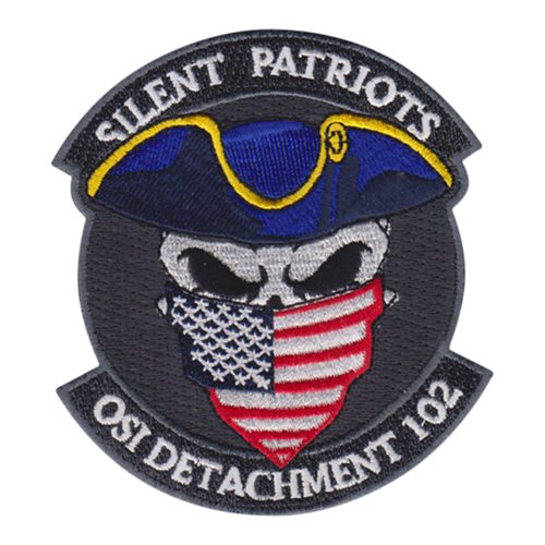 AFOSI Det 102 Hanscom AFB U.S. Air Force Custom Patches