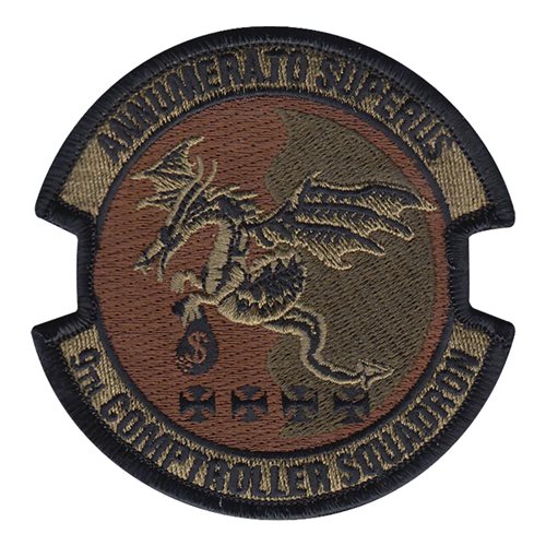 9 CPTS Beale AFB, CA U.S. Air Force Custom Patches