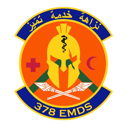 378 EMDS 378 AEW International Custom Patches