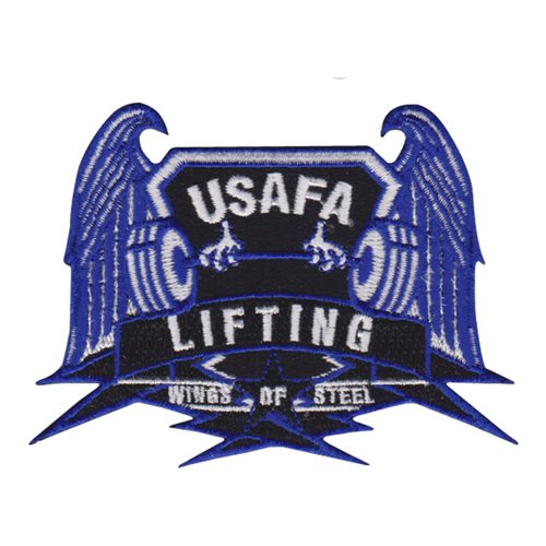 USAFA Lifting Club USAF Academy U.S. Air Force Custom Patches