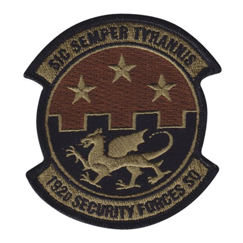 192 SFS ANG Virginia Air National Guard U.S. Air Force Custom Patches