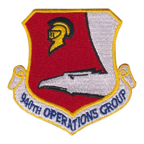 940 OG Beale AFB, CA U.S. Air Force Custom Patches