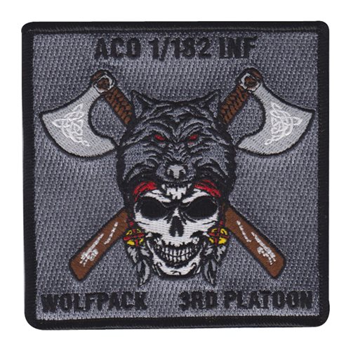 1-182 IN U.S. Army Custom Patches