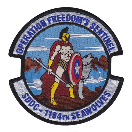 1184 SDDC Scott AFB U.S. Air Force Custom Patches