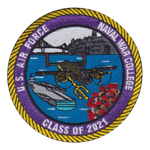 College of Naval Command and Staff U.S. Navy Custom Patches