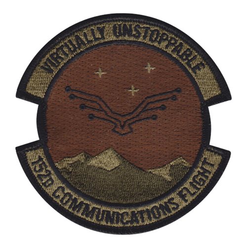 152 CF ANG Nevada Air National Guard U.S. Air Force Custom Patches